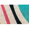 imageNovogratz by Momeni Aloha Collection Hello Doormat White 16quot x 26quot WhiteMulti Color