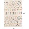 imageNovogratz by Momeni Bungalow Ivory Wes Area Rug 36quot x 56quot36 x 56 Rectangular
