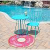 imageNovogratz by Momeni Cucina Sprinkles Pink Round Kitchen Mat 3 X 3