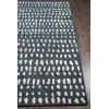 imageNovogratz by Momeni Delmar Boho Dots Hand Tufted Wool Area Rug 36quot X 56quot GreyBlue