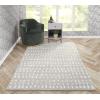 imageNovogratz by Momeni Delmar Boho Dots Hand Tufted Wool Area Rug 36quot X 56quot GreyGrey