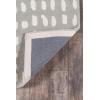 imageNovogratz by Momeni Delmar Boho Dots Hand Tufted Wool Area Rug 36quot X 56quot GreyGrey
