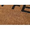 imageNovogratz by Momeni Rugs Aloha Collection Happy Feet Doormat 16quot x 26quot Natural BrownNatural