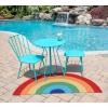 imageNovogratz by Momeni Rugs Cucina Half Moon Rainbow Kitchen Mat 15quot x 210quot Model CUCINCNA12MTI152A15 x 210 Half Moon