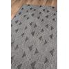 imageNovogratz by Momeni Rugs Villa Collection Sardinia IndoorOutdoor Area Rug 27quot x 76quot Runner CharcoalCharcoal