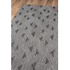 imageNovogratz by Momeni Rugs Villa Collection Sardinia IndoorOutdoor Area Rug 27quot x 76quot Runner CharcoalCharcoal