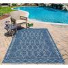 imageNovogratz by Momeni Rugs Villa Monaco Area IndoorOutdoot Outdoor RugBlue