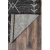 imageNovogratz by Momeni Rugs Villa Monaco Area IndoorOutdoot Outdoor RugCharcoal
