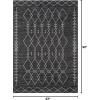 imageNovogratz by Momeni Rugs Villa Monaco Area IndoorOutdoot Outdoor RugCharcoal