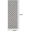 imageNovogratz by Momeni Rugs Villa Umbria Indoor Outdoor Rug 311quot x 57quot Grey VILLAVI01GRY3B572 x 6 Runner
