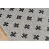 imageNovogratz by Momeni Rugs Villa Umbria Indoor Outdoor Rug 311quot x 57quot Grey VILLAVI01GRY3B5753 x 76 Rectangular