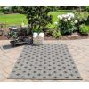 imageNovogratz by Momeni Rugs Villa Umbria Indoor Outdoor Rug 311quot x 57quot Grey VILLAVI01GRY3B5767 x 96 Rectangular