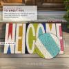 imageNovogratz by Momeni Rugs quotAloha Collection Hello Sunshine Doormat 16quotquot x 26quotquot MulticolorquotMulti Color