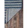 imageNovogratz by Momeni Villa Cavallo Indoor Out Door Rug 27quot X 76quot Runner Charcoal VILLAVI07CHR2776Blue