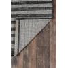 imageNovogratz by Momeni Villa Cavallo Indoor Out Door Rug 27quot X 76quot Runner Charcoal VILLAVI07CHR2776Charcoal