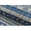 imageNovogratz by Momeni Villa Collection Tuscany Indoor Outdoor Blue Area Rug 33quot x 5 Sized Mat for Pool Patio Porch Balcony Kitchen Bedroom Livingroom and Home Office