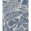 imageNovogratz by Momeni Villa Salerno Charcoal IndoorOutdoor Area Rug 710quot X 1010quotBlue