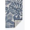 imageNovogratz by Momeni Villa Salerno Charcoal IndoorOutdoor Area Rug 710quot X 1010quotBlue