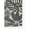 imageNovogratz by Momeni Villa Salerno Charcoal IndoorOutdoor Area Rug 710quot X 1010quotCharcoal
