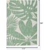 imageNovogratz by Momeni Villa Salerno Charcoal IndoorOutdoor Area Rug 710quot X 1010quotGreen