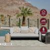 imageNovogratz by Momeni Villa Sorrento Green IndoorOutdoor Area Rug 710quot X 1010quot2 x 10 Rectangular