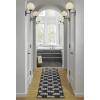 imageNovogratz by Momeni Villa Turin Blue IndoorOutdoor Area Rug 2 X 3Charcoal