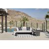 imageNovogratz by Momeni Villa Turin Blue IndoorOutdoor Area Rug 2 X 3Ivory