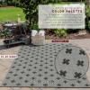 imageNovogratz by Momeni Villa Umbria Indoor Outdoor Rug 710quot x 1010quot Grey Model VILLAVI01GRY7AAA