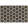 imageNovogratz Aloha Collection Black Hex Tile Doormat 16quot x 26quot BlackBlack