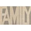 imageNovogratz by Momeni Aloha Collection Hello Doormat White 16quot x 26quot WhiteGrey
