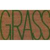imageNovogratz by Momeni Rugs Aloha Collection Happy Feet Doormat 16quot x 26quot Natural BrownNatural