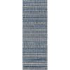 imageNovogratz by Momeni Rugs Villa Tuscany Indoor Outdoor Area Rug 2 X 6 Runner Blue