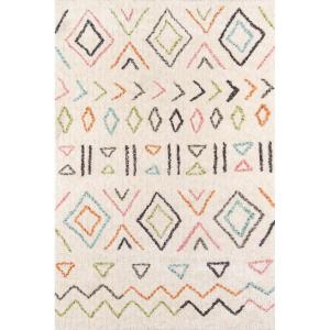 imageNovogratz by Momeni Bungalow Ivory Wes Area Rug 36quot x 56quot36 x 56 Rectangular