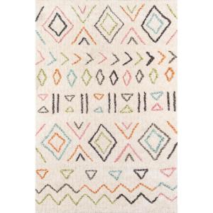 imageNovogratz by Momeni Bungalow Ivory Wes Area Rug 36quot x 56quot9 x 12 Rectangular