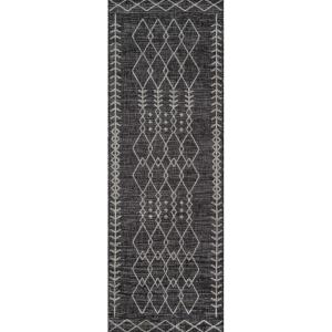 imageNovogratz by Momeni Rugs Villa Monaco Area IndoorOutdoot Outdoor RugCharcoal