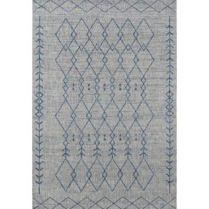 imageNovogratz by Momeni Rugs Villa Monaco Area IndoorOutdoot Outdoor RugGrey