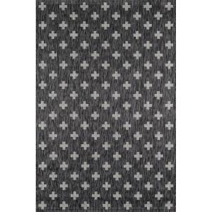 imageNovogratz by Momeni Rugs Villa Umbria Indoor Outdoor Rug 311quot x 57quot Grey VILLAVI01GRY3B572 x 3 Rectangular
