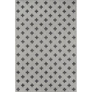 imageNovogratz by Momeni Rugs Villa Umbria Indoor Outdoor Rug 311quot x 57quot Grey VILLAVI01GRY3B5767 x 96 Rectangular