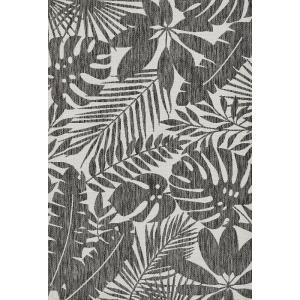 imageNovogratz by Momeni Villa Salerno Charcoal IndoorOutdoor Area Rug 710quot X 1010quotCharcoal