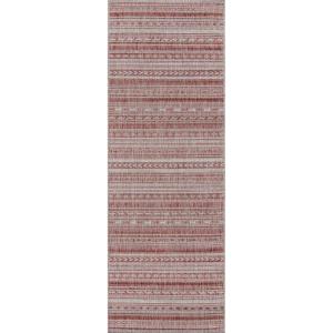 imageNovogratz by Momeni Villa Tuscany Indoor Outdoor Area Rug 2 X 6 Runner Copper