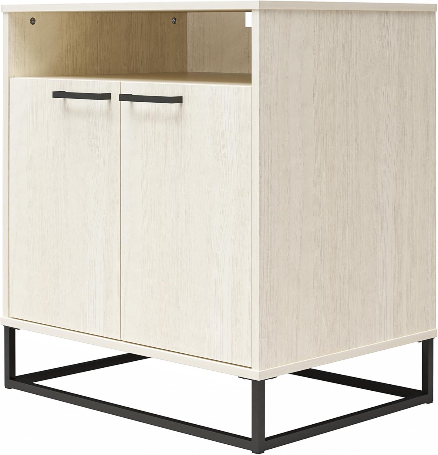 imageNovogratz Kelly 2 Door Accent Cabinet Ivory Oak