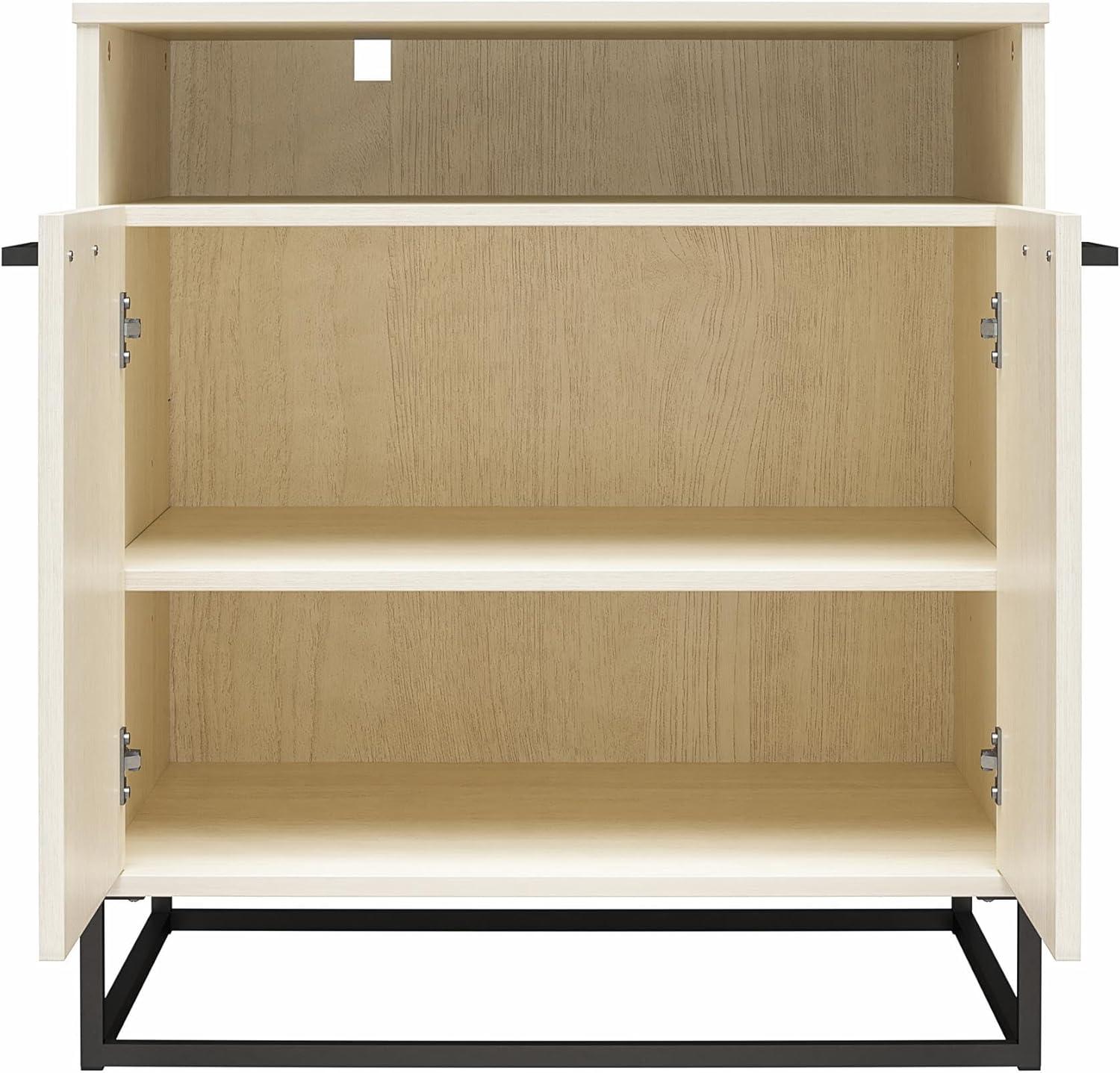 imageNovogratz Kelly 2 Door Accent Cabinet Ivory Oak