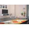 imageNovogratz Athena Nesting Tables Black Faux MarbleWhite Marble