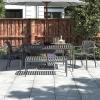 imageNovogratz Bennett Stacking Dining Chairs by The 4 Pack Charcoal