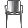 imageNovogratz Bennett Stacking Dining Chairs by The 4 Pack Charcoal