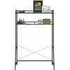 imageNovogratz Beverly OverTheBed Storage for Twin ampamp XL Twin Beds 185quot L x 4283quot W x 6486quot H EspressoBlackEspresso