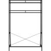 imageNovogratz Beverly OverTheBed Storage for Twin ampamp XL Twin Beds 185quot L x 4283quot W x 6486quot H EspressoBlackEspresso