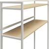imageNovogratz Beverly OverTheBed Storage for Twin ampamp XL Twin Beds Blonde OakWhite