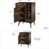 imageNovogratz Brittany Bar Cabinet WalnutBar Cabinet