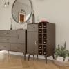 imageNovogratz Brittany Bar Cabinet WalnutBar Cabinet